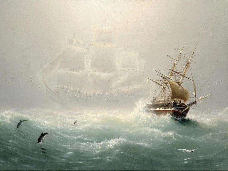 1838-Charles Temple Dix - L'olandese volante